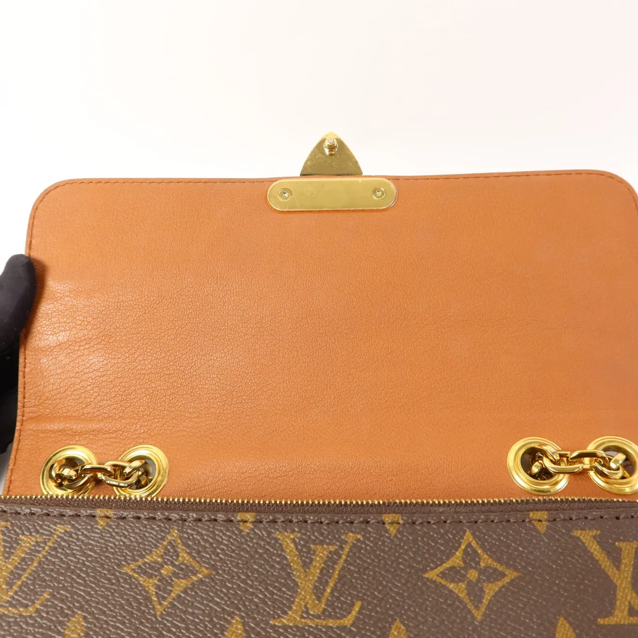 LOUIS VUITTON Marceau M46127 肩背包 塗層帆布 棕色 塗層帆布 中古品A - 縮圖 9