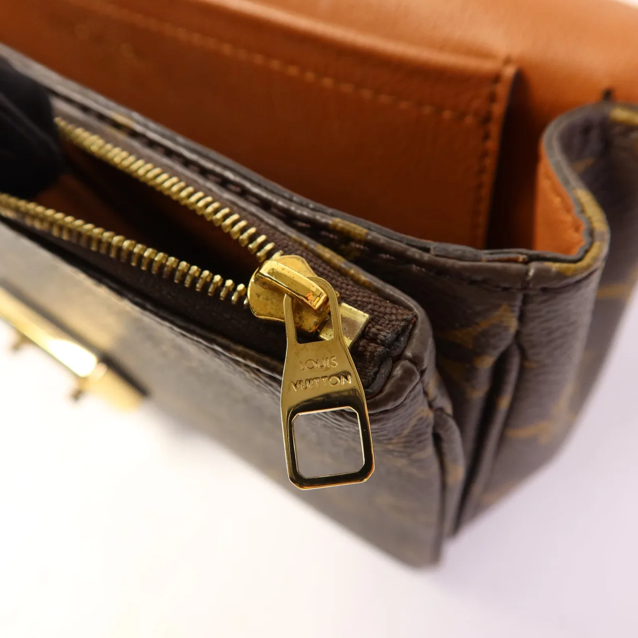 LOUIS VUITTON Marceau M46127 肩背包 塗層帆布 棕色 塗層帆布 中古品A - 縮圖 11