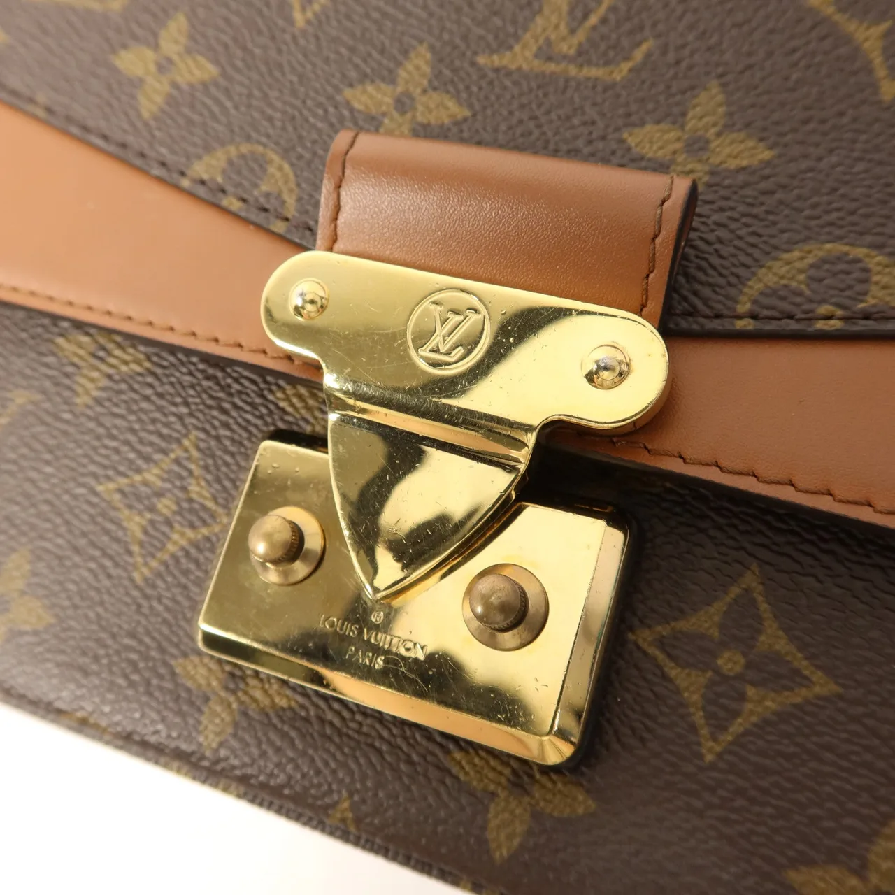 LOUIS VUITTON Marceau M46127 肩背包 塗層帆布 棕色 塗層帆布 中古品A - 縮圖 13