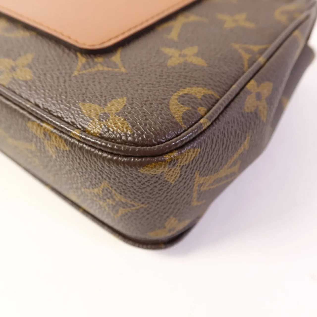 LOUIS VUITTON Marceau M46127 肩背包 塗層帆布 棕色 塗層帆布 中古品A - 縮圖 16