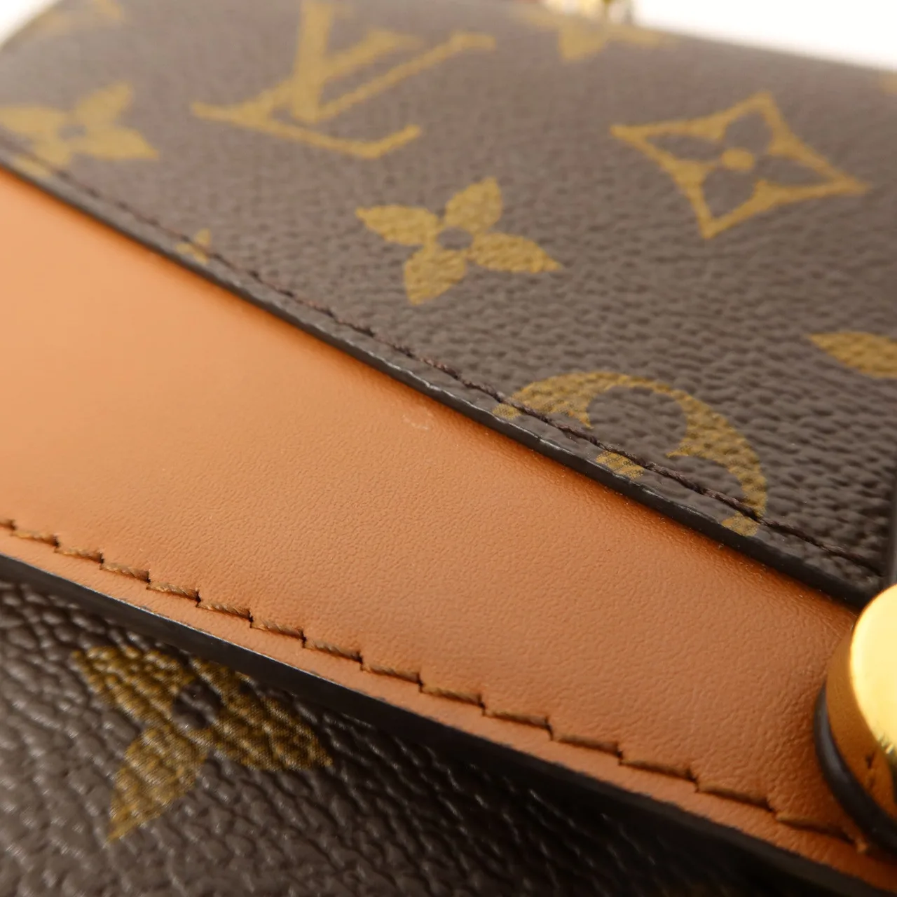 LOUIS VUITTON Marceau M46127 肩背包 塗層帆布 棕色 塗層帆布 中古品A - 縮圖 19