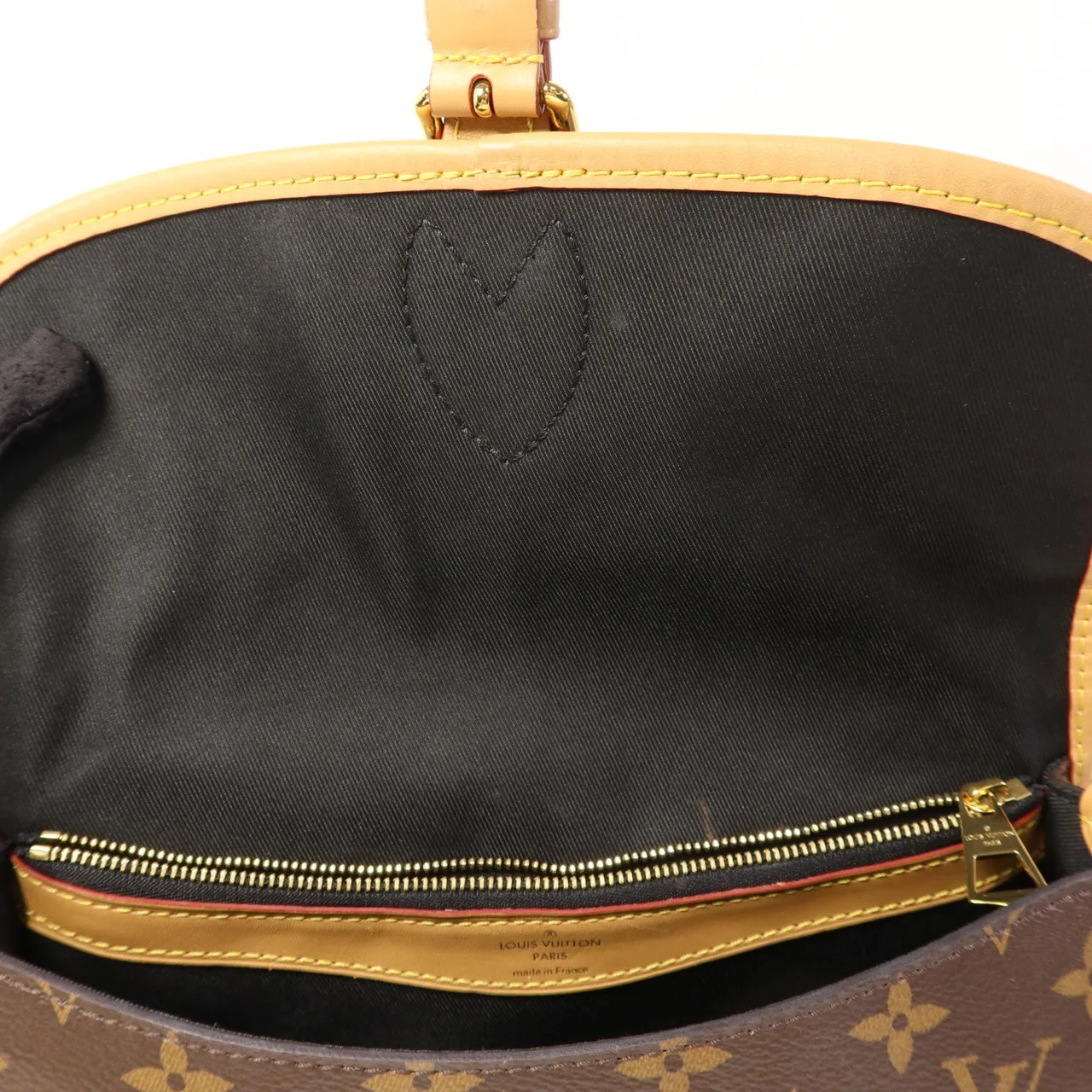 LOUIS VUITTON Diane M45985 兩用包 塗層帆布 棕色 / Brown 塗層帆布 中古品B - 縮圖 8