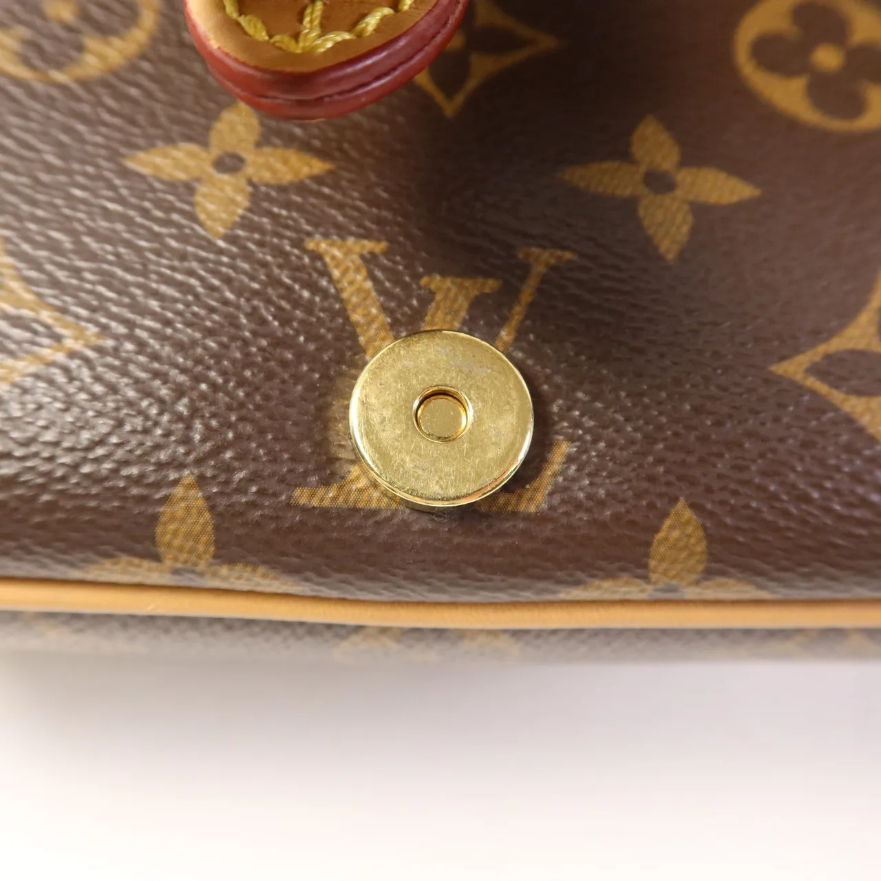 LOUIS VUITTON Diane M45985 兩用包 塗層帆布 棕色 / Brown 塗層帆布 中古品B - 縮圖 10