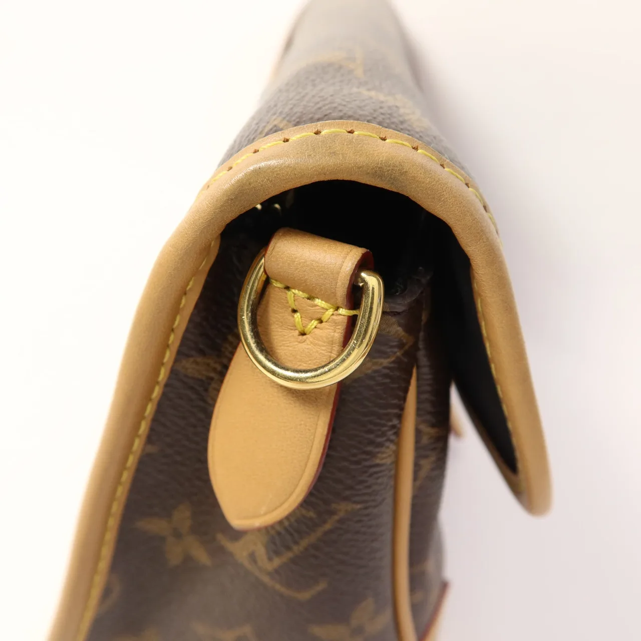 LOUIS VUITTON Diane M45985 兩用包 塗層帆布 棕色 / Brown 塗層帆布 中古品B - 縮圖 18