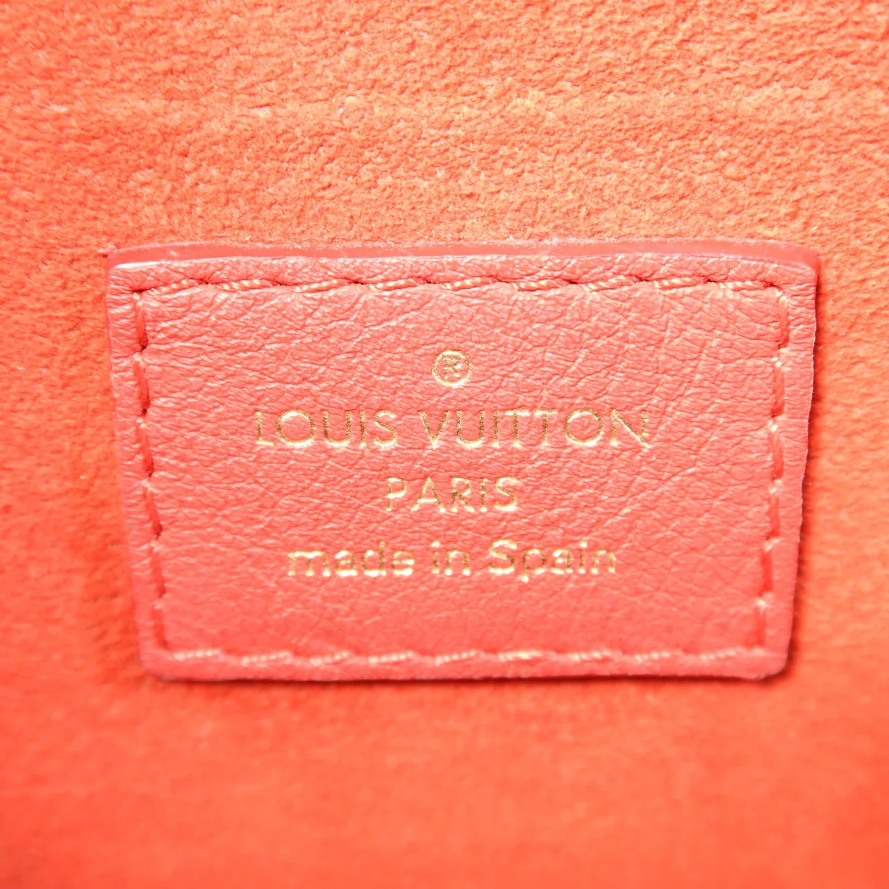 LOUIS VUITTON Victoire M41731 肩背包 塗層帆布 棕色 / 紅色 / Brown/Red 塗層帆布 中古品B - 縮圖 8