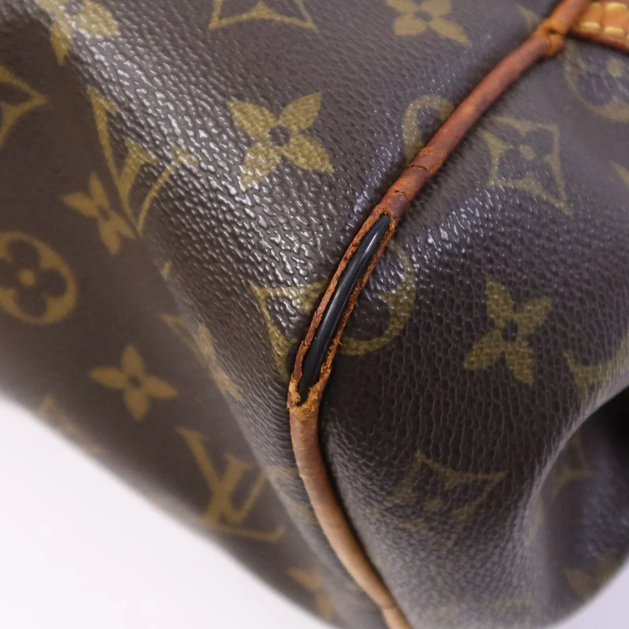 LOUIS VUITTON Montorgueil M95565 Shoulder Bag Coated Canvas 棕色 Coated Canvas Rank C - Thumbnail 5