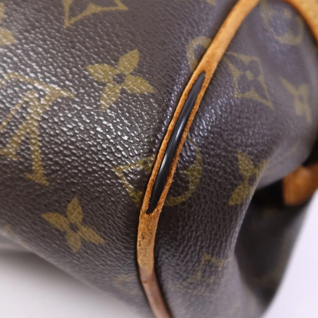 LOUIS VUITTON Montorgueil M95565 Shoulder Bag Coated Canvas 棕色 Coated Canvas Rank C - Thumbnail 7