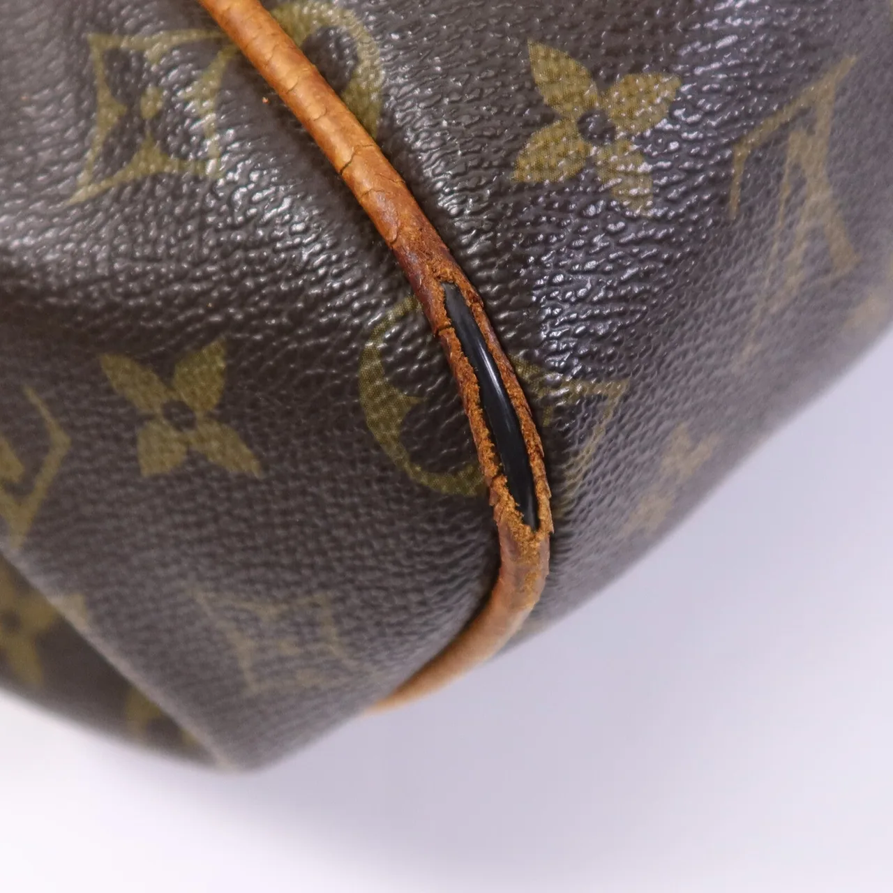 LOUIS VUITTON Montorgueil M95565 Shoulder Bag Coated Canvas 棕色 Coated Canvas Rank C - Thumbnail 8