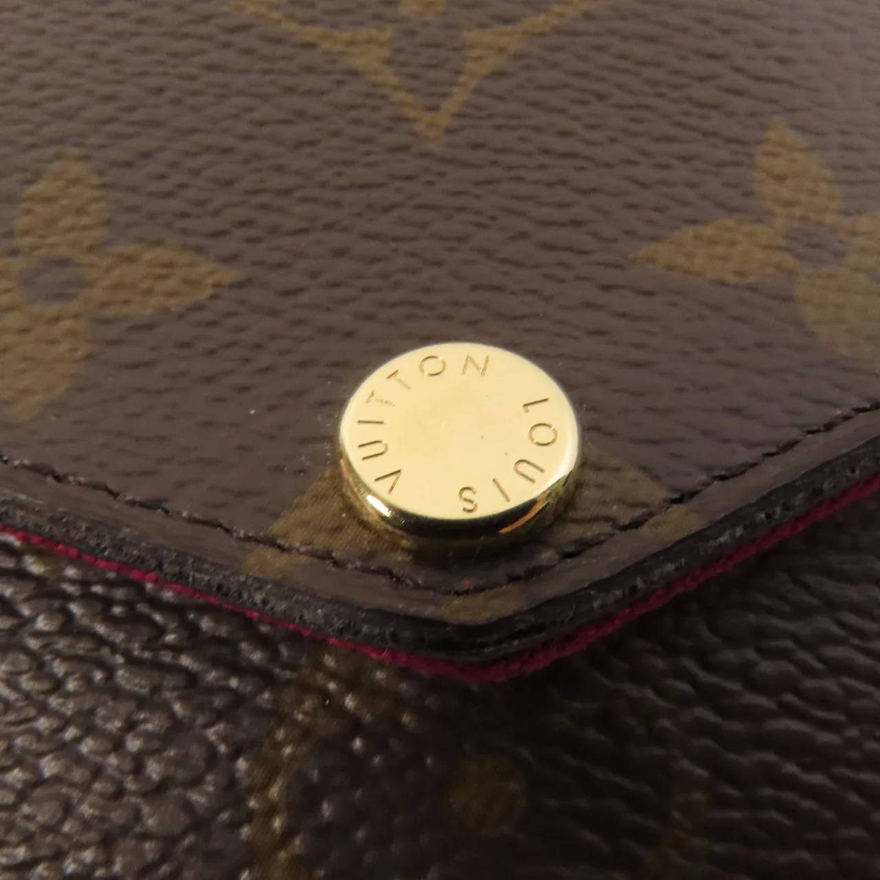 LOUIS VUITTON Felicie M61276 Shoulder Bag Coated Canvas 棕色 / Brown Coated Canvas Rank A - Thumbnail 7