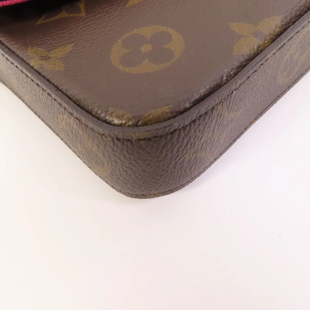 LOUIS VUITTON Felicie M61276 Shoulder Bag Coated Canvas 棕色 / Brown Coated Canvas Rank A - Thumbnail 15