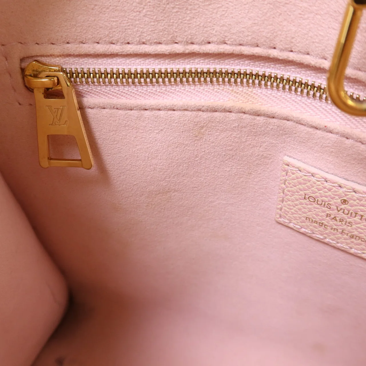 LOUIS VUITTON OnTheGo M46168 2-Way Bag Calfskin 粉色 / 黃色 / Light Pink/Yellow Calfskin Rank B - Thumbnail 22
