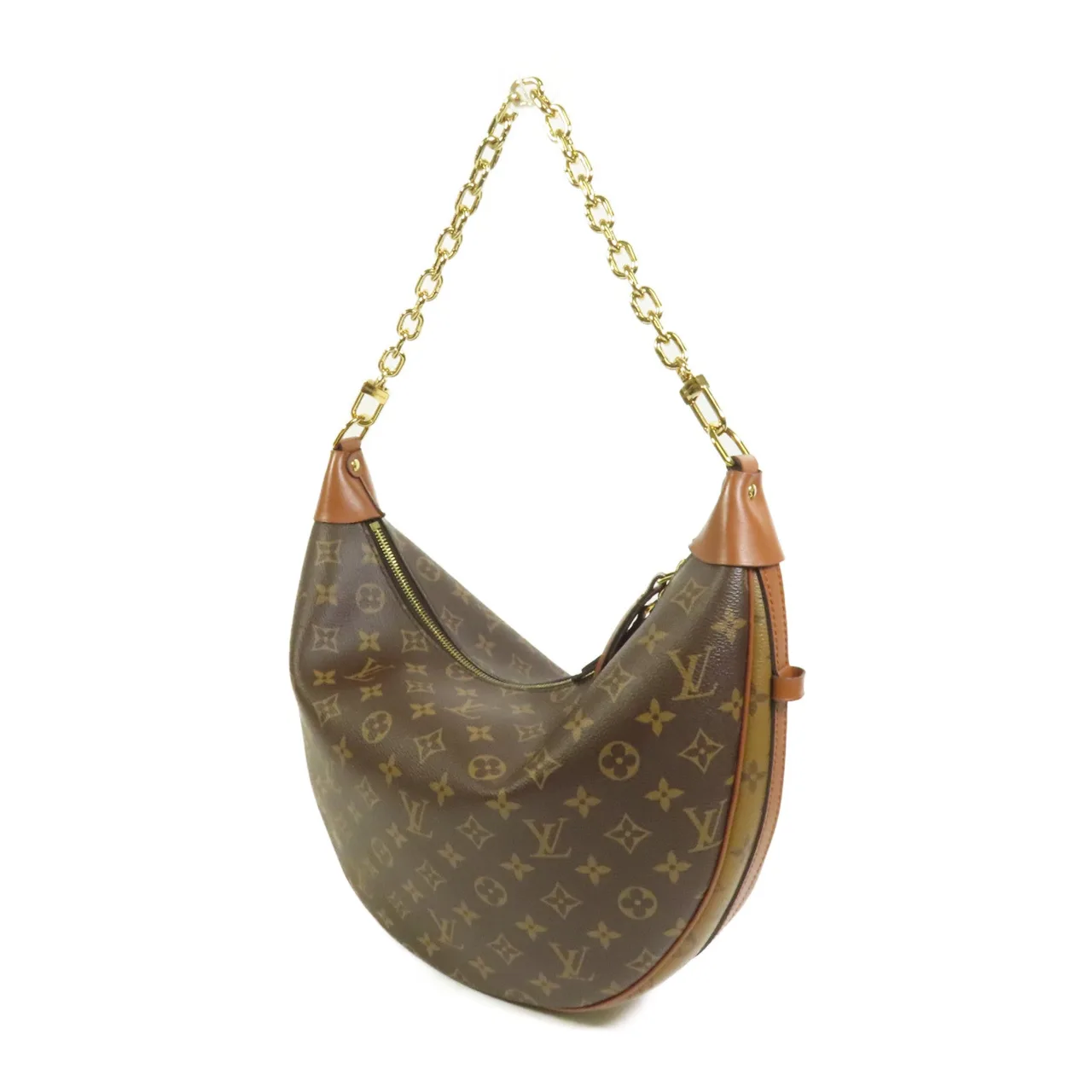 LOUIS VUITTON Loop M46311 2-Way Bag Coated Canvas 棕色 / Marron Coated Canvas Rank A - Thumbnail 3