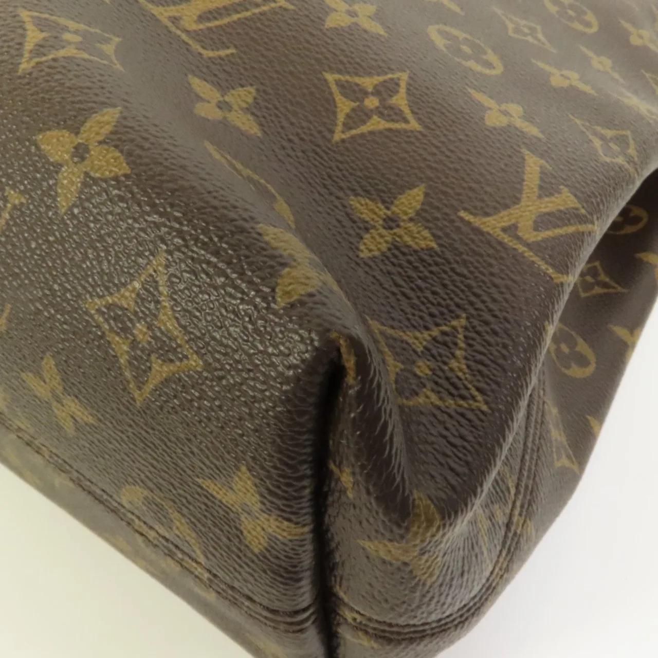 LOUIS VUITTON Graceful M43700 Shoulder Bag Coated Canvas 棕色 / Marron/Pioine Coated Canvas Rank B - Thumbnail 12