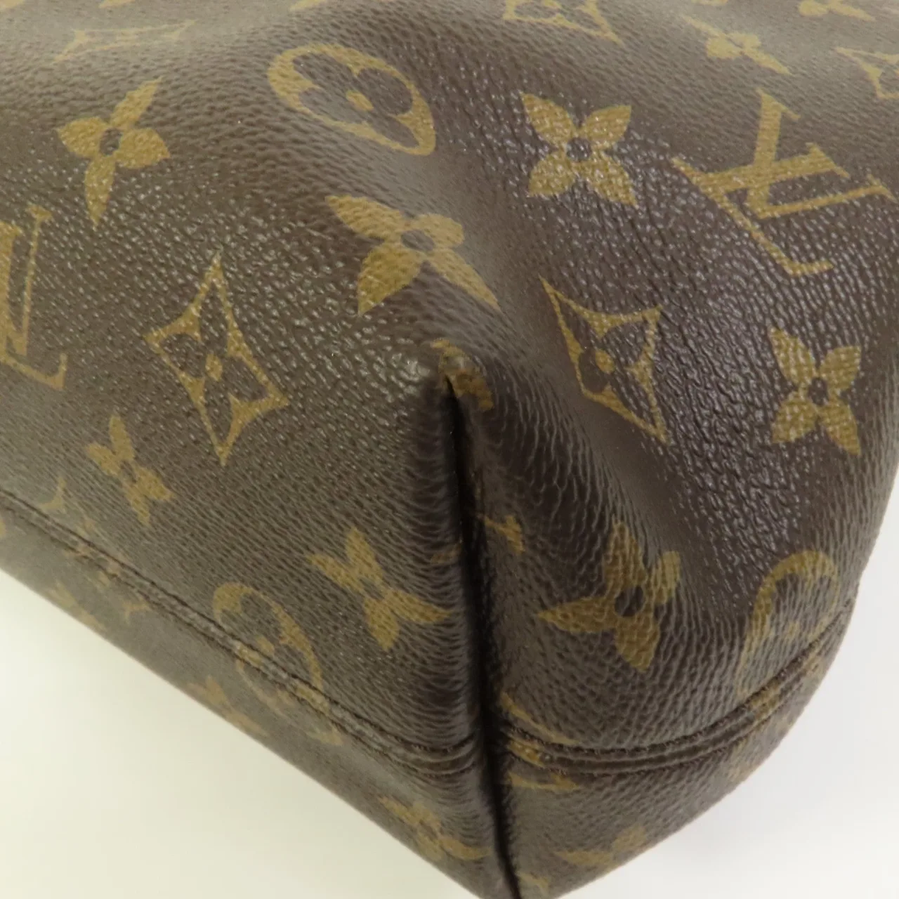 LOUIS VUITTON Graceful M43700 Shoulder Bag Coated Canvas 棕色 / Marron/Pioine Coated Canvas Rank B - Thumbnail 14