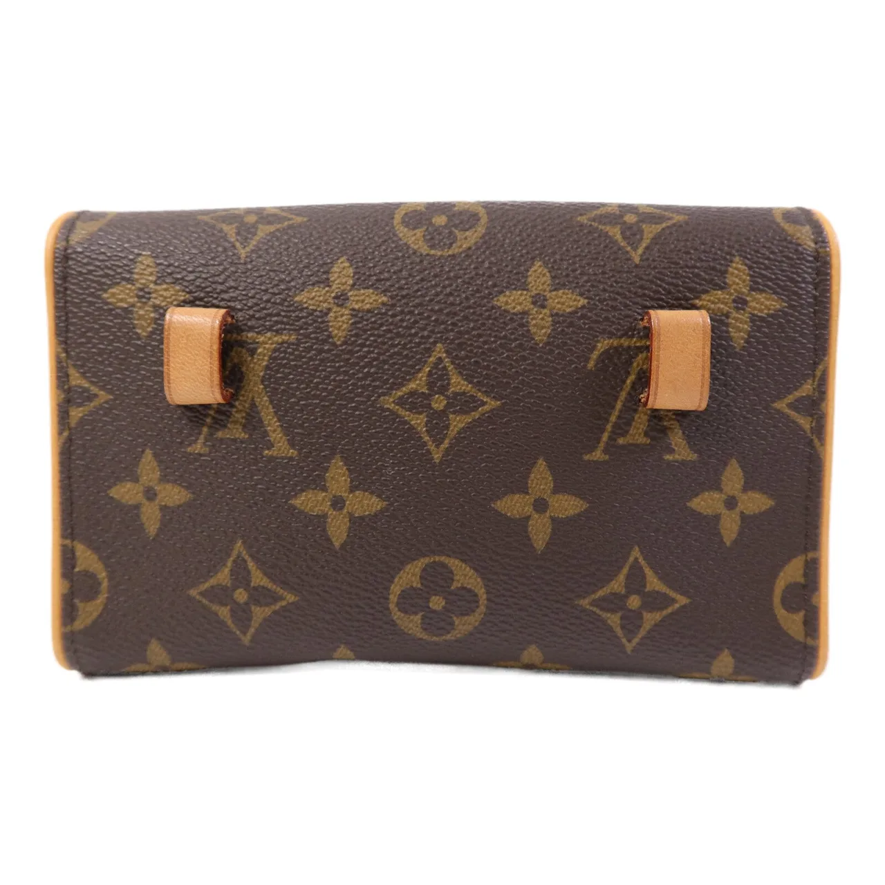 LOUIS VUITTON Pochette Florentine M51855 Belt Bag Coated Canvas 棕色 / Marron Coated Canvas Rank B - Thumbnail 2