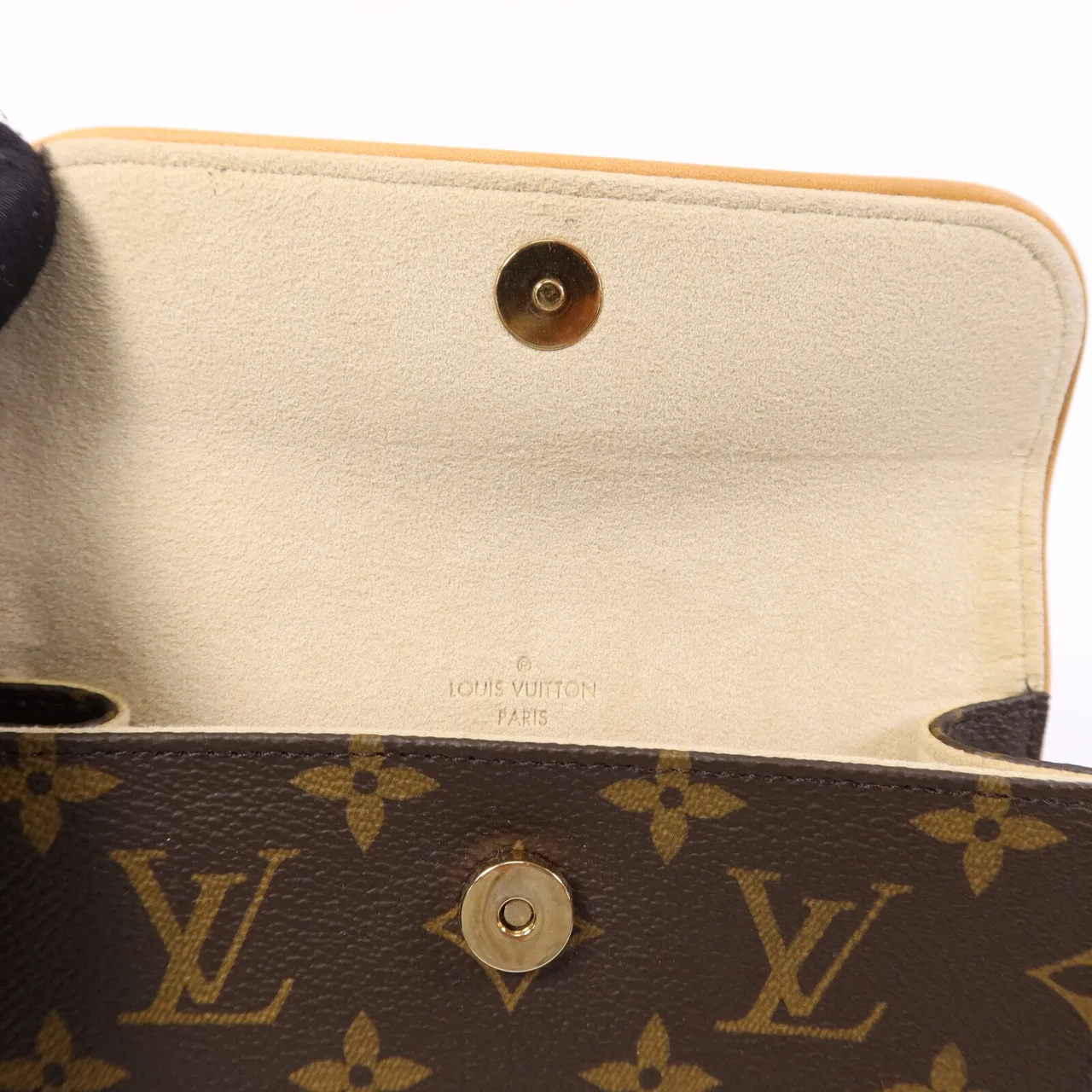LOUIS VUITTON Pochette Florentine M51855 Belt Bag Coated Canvas 棕色 / Marron Coated Canvas Rank B - Thumbnail 10