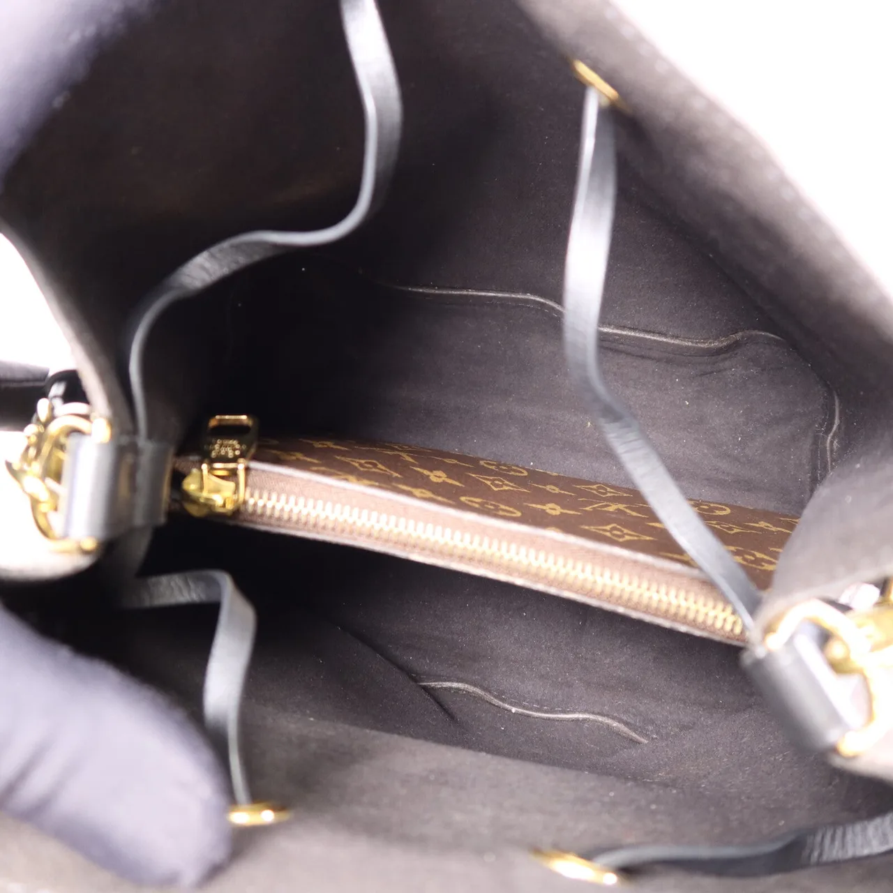 LOUIS VUITTON NeoNoe M44020 Shoulder Bag Coated Canvas 棕色 / 黑色 / Marron Coated Canvas Rank B - Thumbnail 11