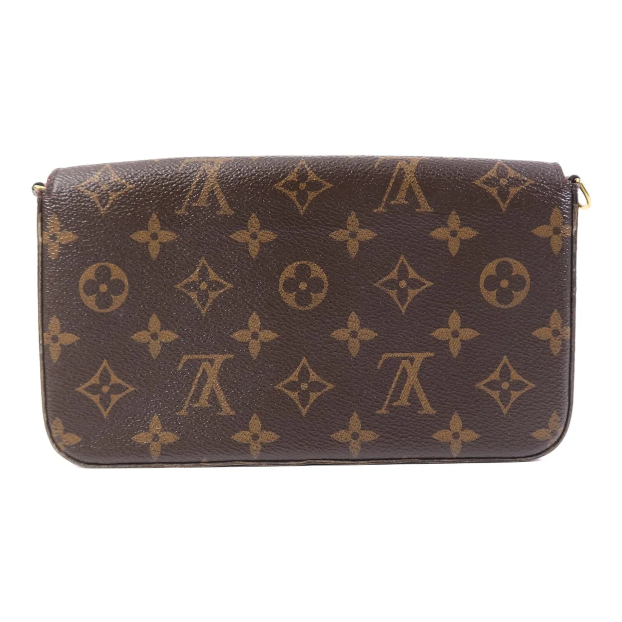 LOUIS VUITTON Felicie M61276 肩背包 塗層帆布 棕色 / Brown 塗層帆布 中古品B - 縮圖 2