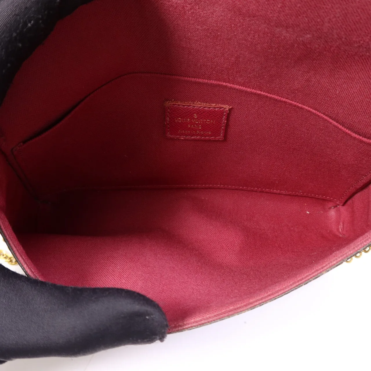 LOUIS VUITTON Felicie M61276 肩背包 塗層帆布 棕色 / Brown 塗層帆布 中古品B - 縮圖 5