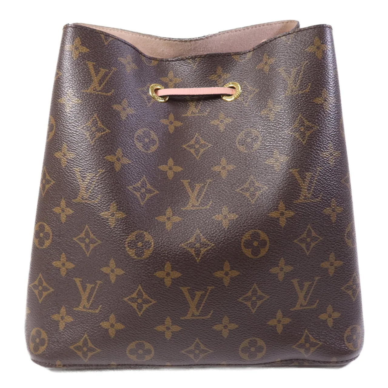 LOUIS VUITTON NeoNoe M44022 肩背包 塗層帆布 棕色 / 粉色 / Brown 塗層帆布 中古品B - 縮圖 2