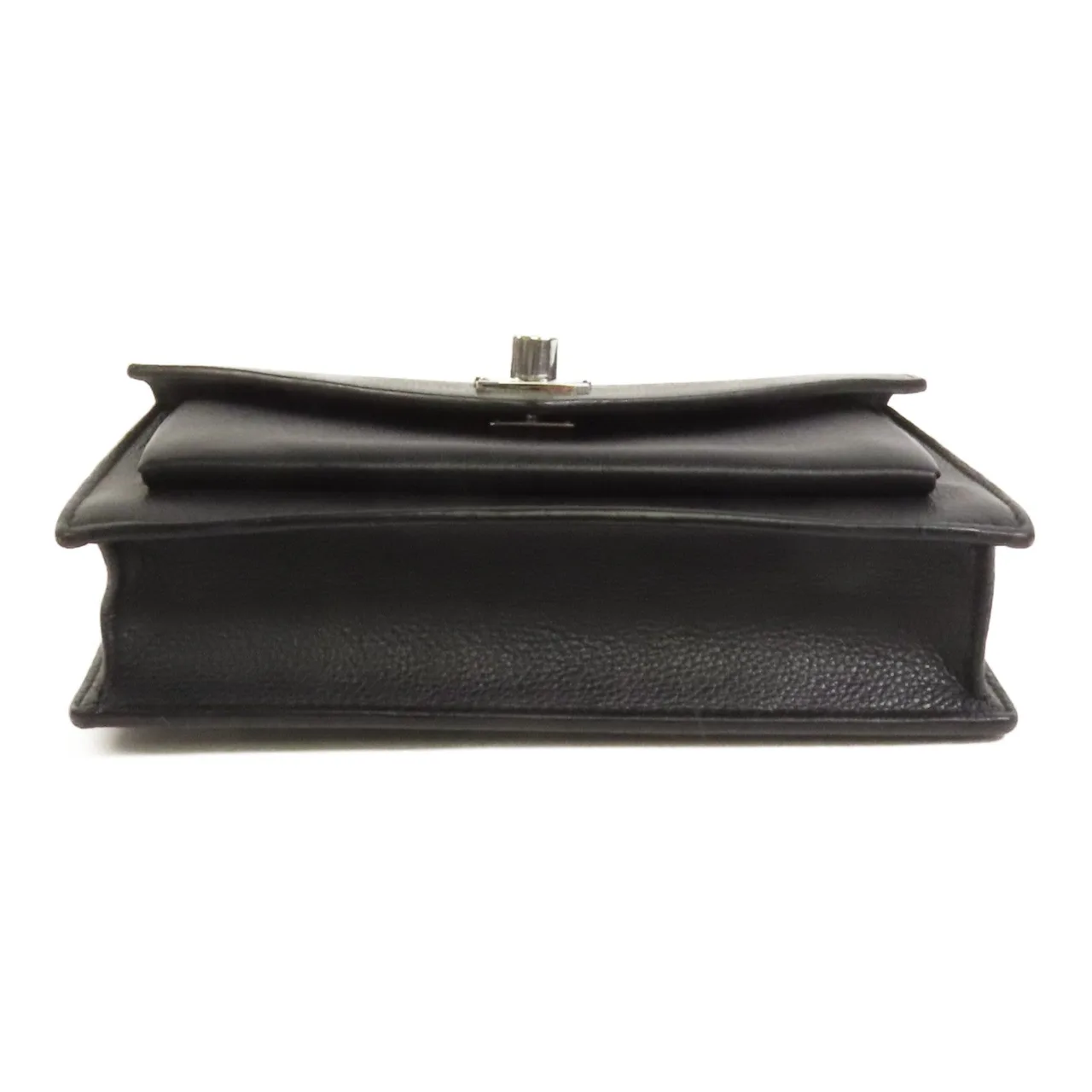 LOUIS VUITTON Lock Me M63471 肩背包 牛皮 黑色 / Black 牛皮 中古品B - 縮圖 4