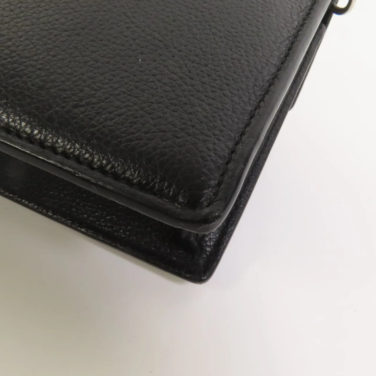 LOUIS VUITTON Lock Me M63471 肩背包 牛皮 黑色 / Black 牛皮 中古品B - 縮圖 11