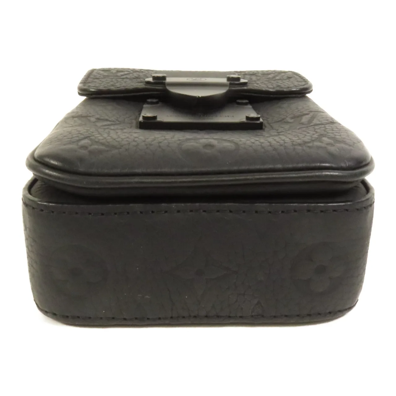 LOUIS VUITTON S-Lock M81524 Shoulder Bag Calfskin 黑色 / Black Calfskin Rank A - Thumbnail 4