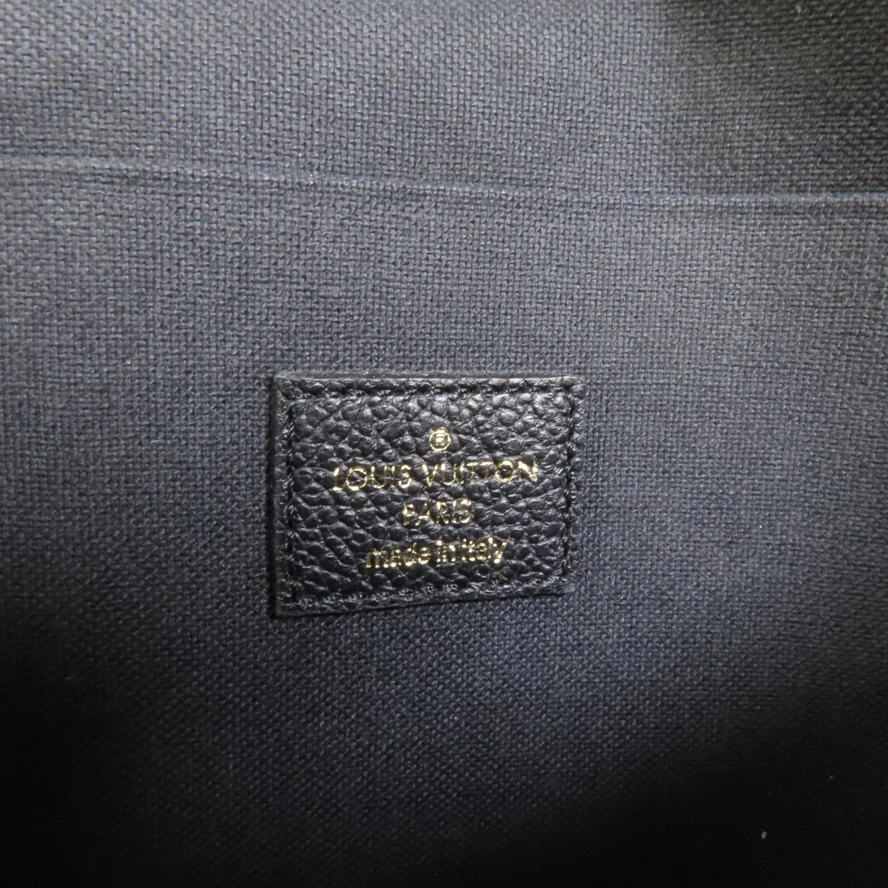 LOUIS VUITTON Felicie M82477 Shoulder Bag Calfskin 黑色 / Black Calfskin Rank B - Thumbnail 8