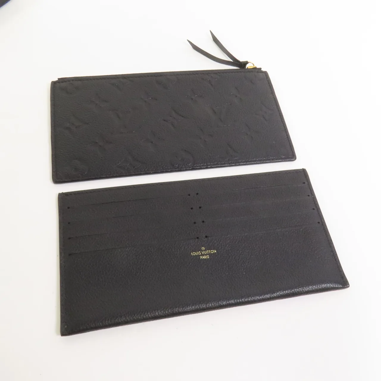 LOUIS VUITTON Felicie M82477 Shoulder Bag Calfskin 黑色 / Black Calfskin Rank B - Thumbnail 9