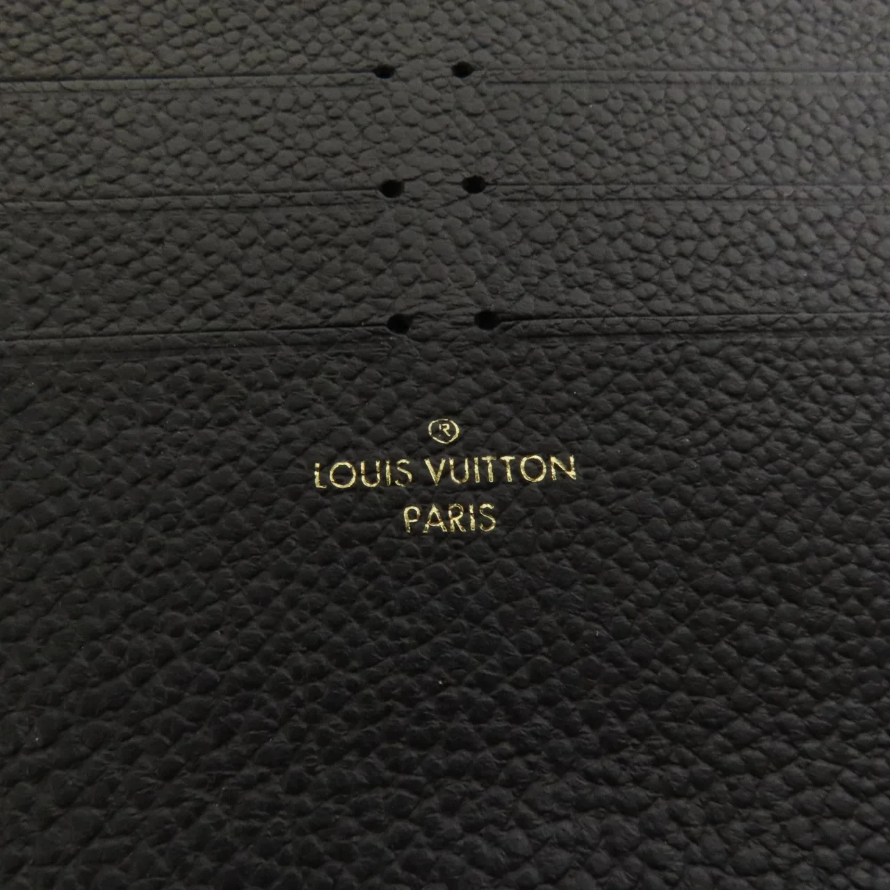 LOUIS VUITTON Felicie M82477 Shoulder Bag Calfskin 黑色 / Black Calfskin Rank B - Thumbnail 10