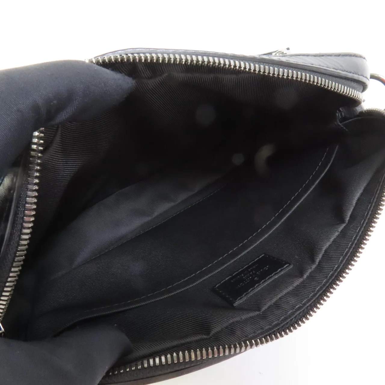 LOUIS VUITTON M69443 Shoulder Bag Coated Canvas 黑色 / 灰色 / Black/Grey Coated Canvas Rank A - Thumbnail 6