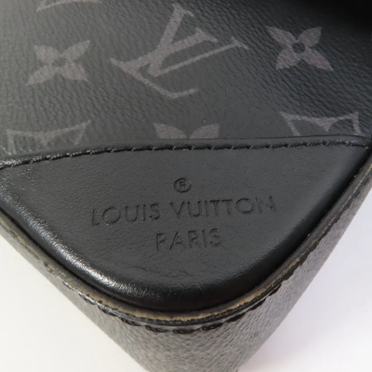 LOUIS VUITTON M69443 Shoulder Bag Coated Canvas 黑色 / 灰色 / Black/Grey Coated Canvas Rank A - Thumbnail 9