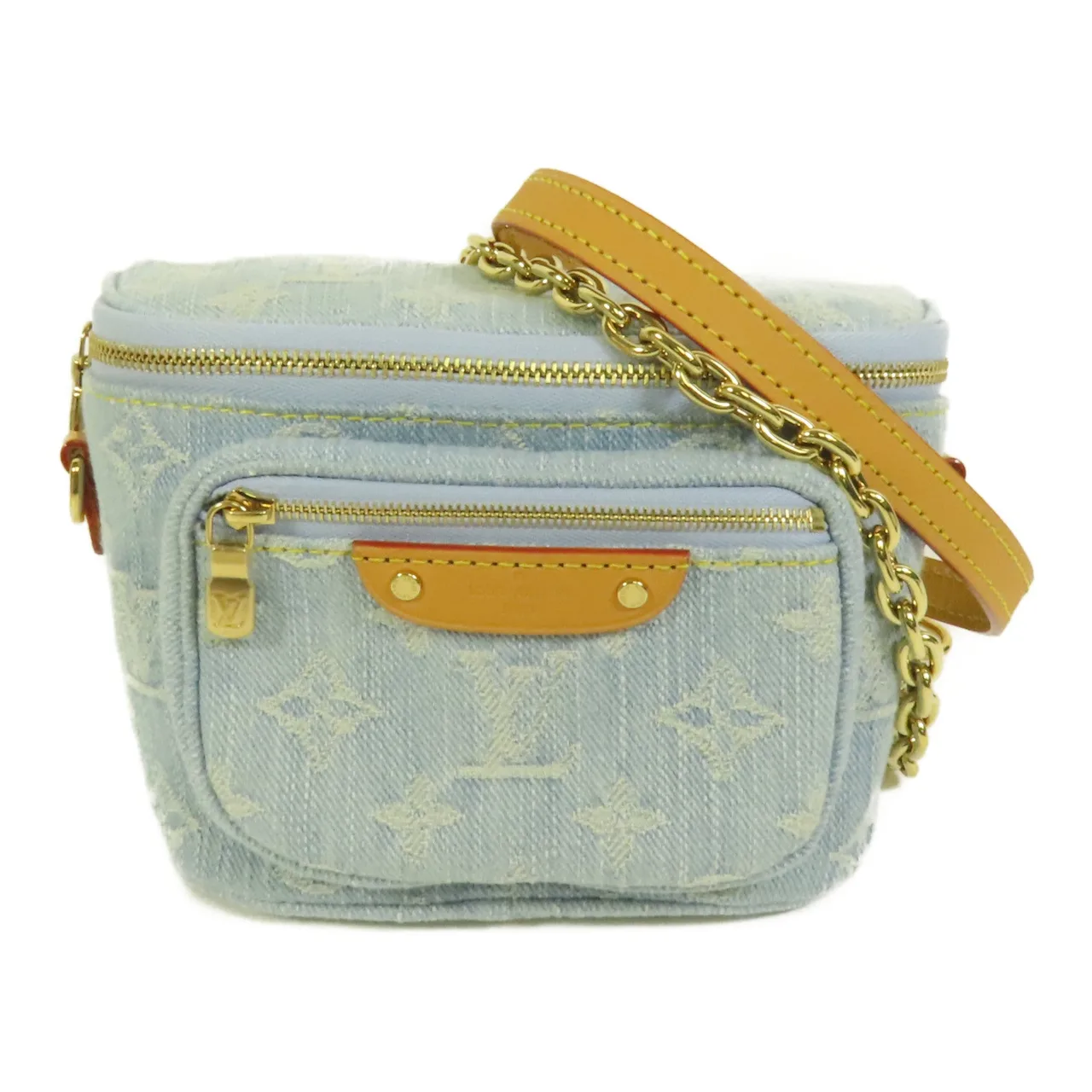 LOUIS VUITTON Bumbag M83353 2-Way Bag denim 藍色 / Sky Blue