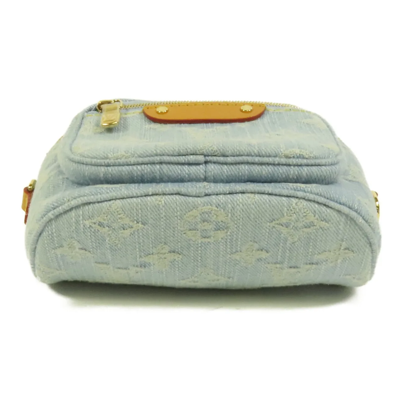LOUIS VUITTON Bumbag M83353 2-Way Bag denim 藍色 / Sky Blue denim Rank A - Thumbnail 4