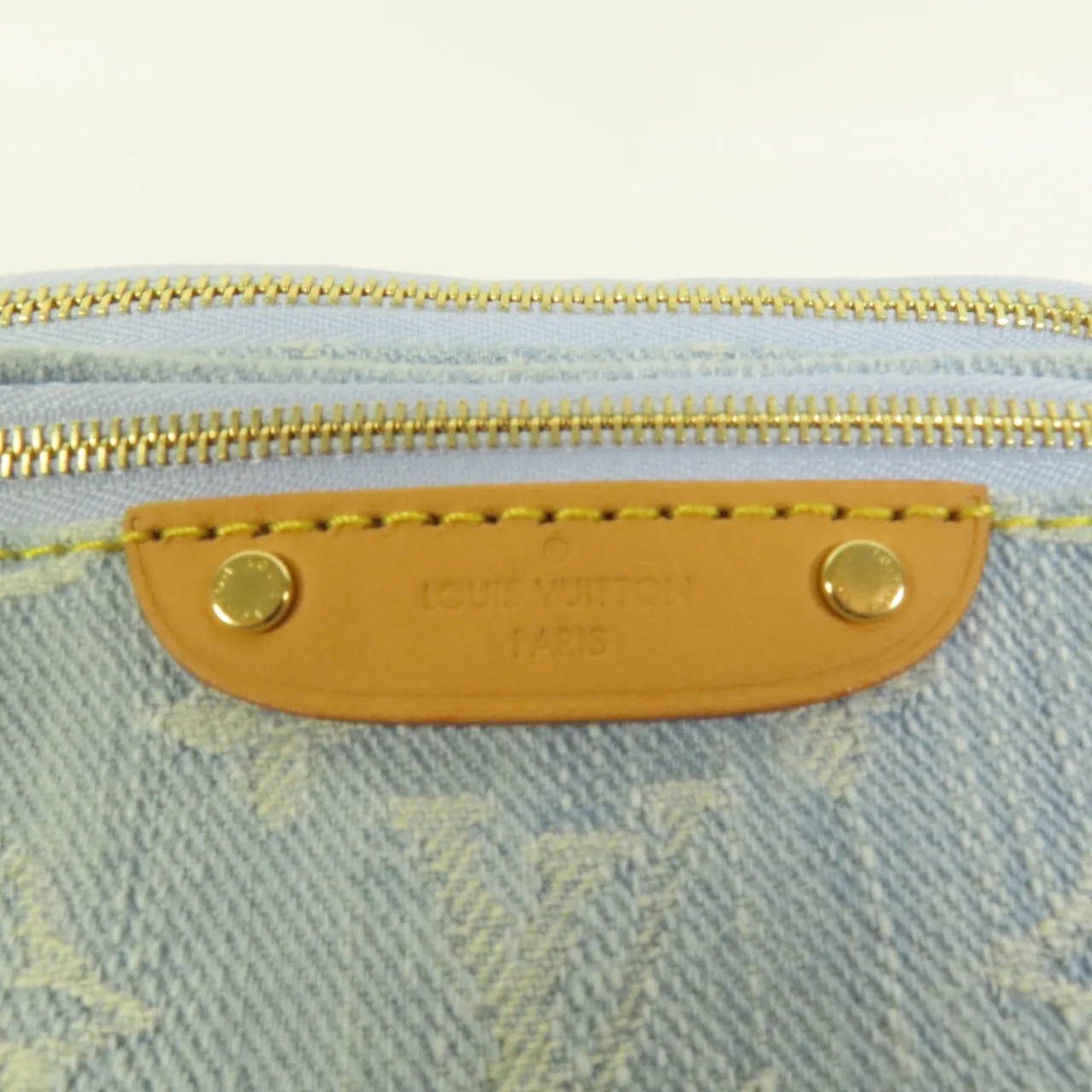 LOUIS VUITTON Bumbag M83353 2-Way Bag denim 藍色 / Sky Blue denim Rank A - Thumbnail 7