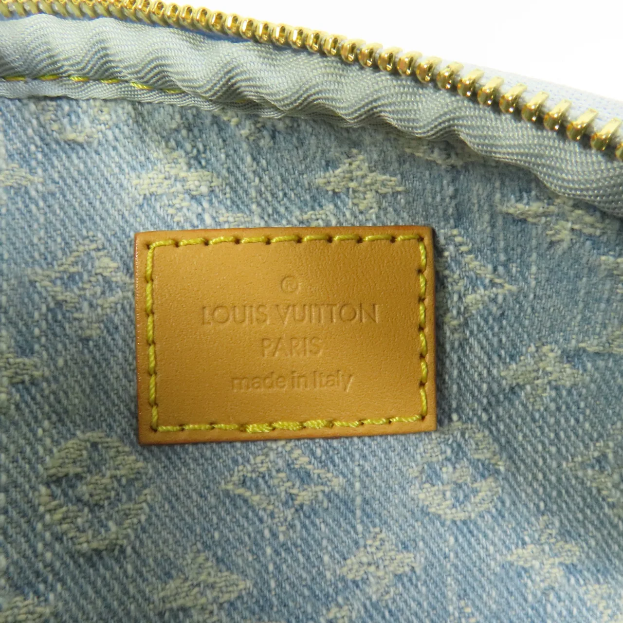 LOUIS VUITTON Bumbag M83353 2-Way Bag denim 藍色 / Sky Blue denim Rank A - Thumbnail 8