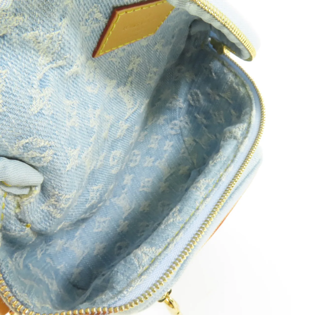 LOUIS VUITTON Bumbag M83353 2-Way Bag denim 藍色 / Sky Blue denim Rank A - Thumbnail 9