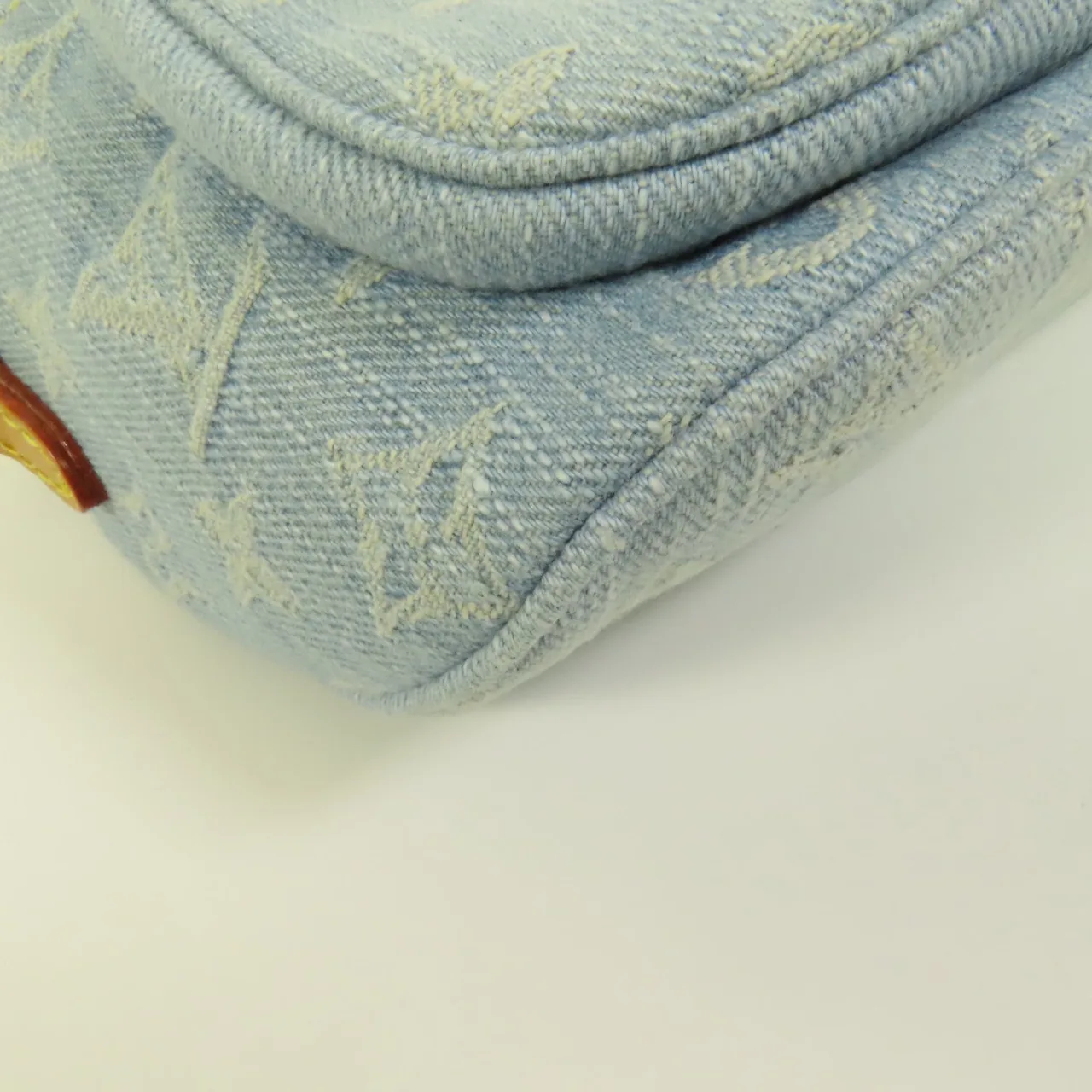 LOUIS VUITTON Bumbag M83353 2-Way Bag denim 藍色 / Sky Blue denim Rank A - Thumbnail 14