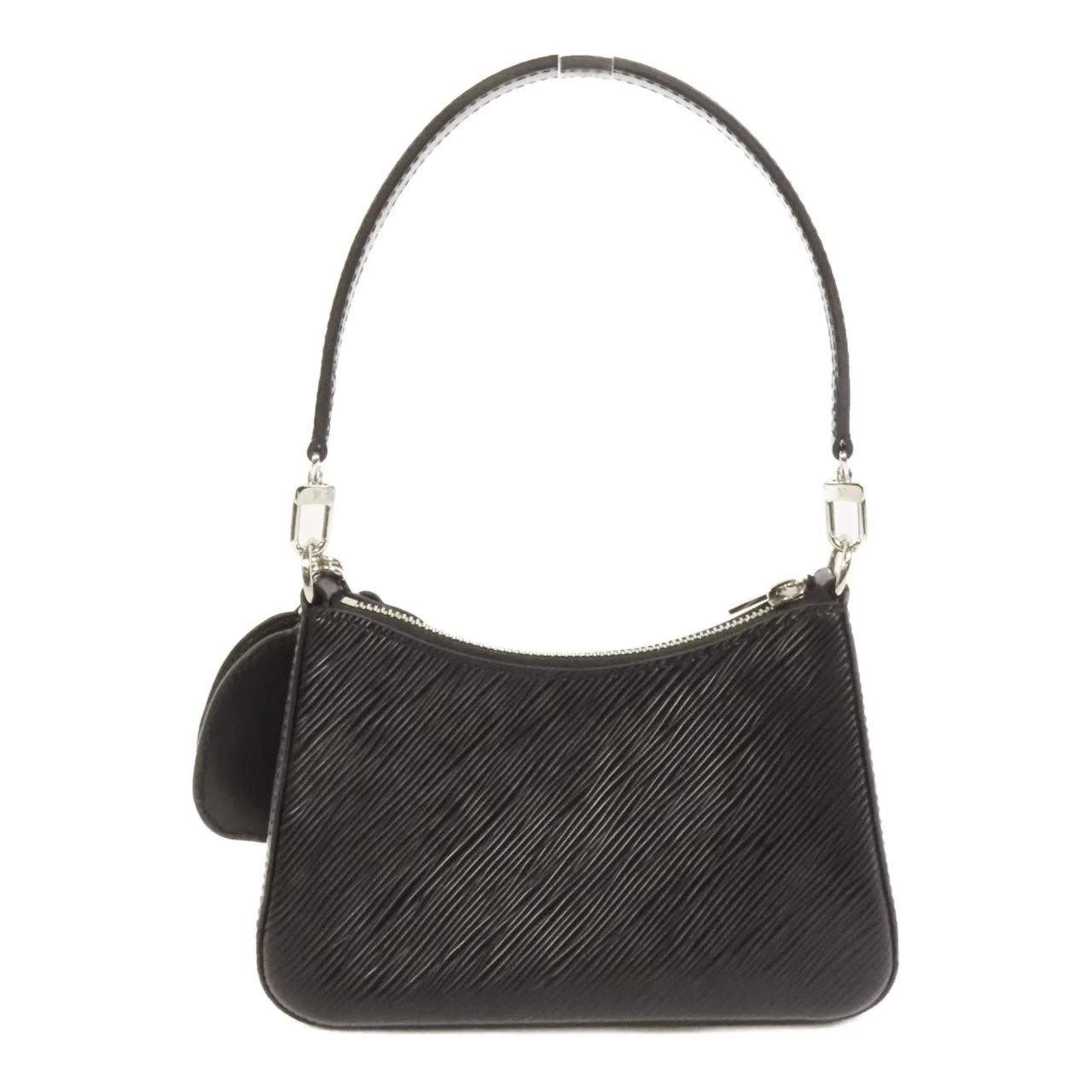 LOUIS VUITTON Marellini M21703 2-Way Bag Calfskin 黑色 / Black/White Calfskin Rank A - Thumbnail 2