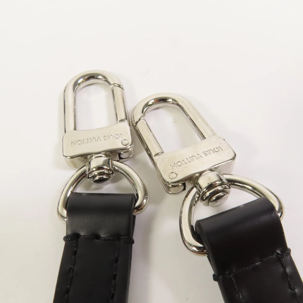 LOUIS VUITTON Marellini M21703 2-Way Bag Calfskin 黑色 / Black/White Calfskin Rank A - Thumbnail 6