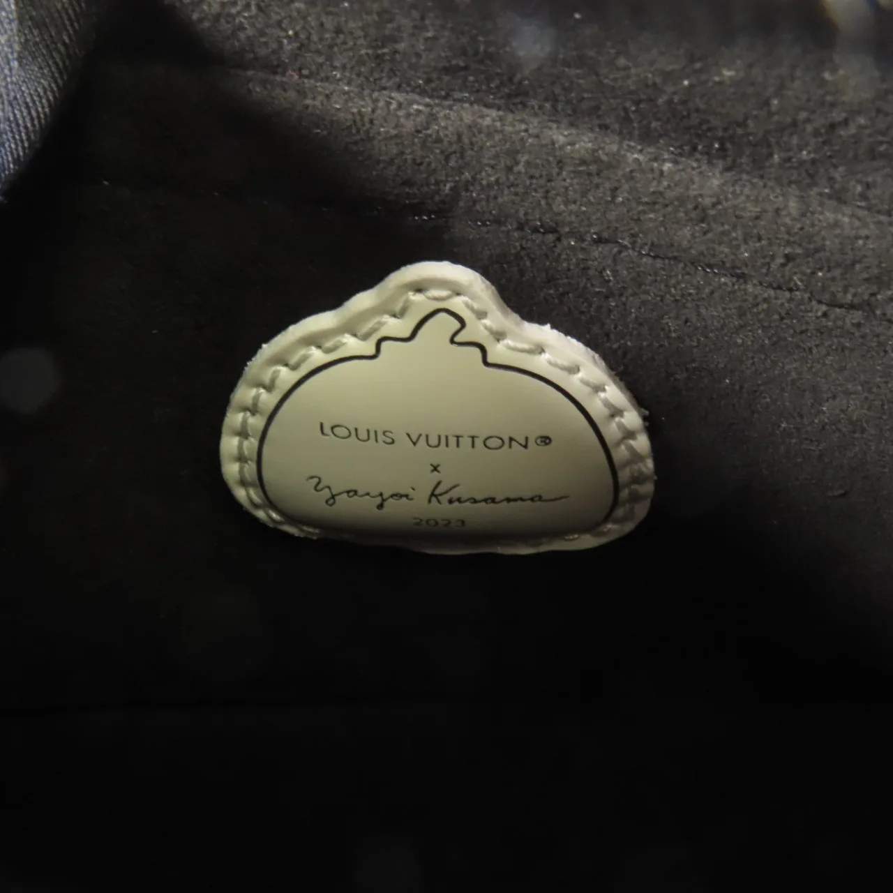 LOUIS VUITTON Marellini M21703 2-Way Bag Calfskin 黑色 / Black/White Calfskin Rank A - Thumbnail 11