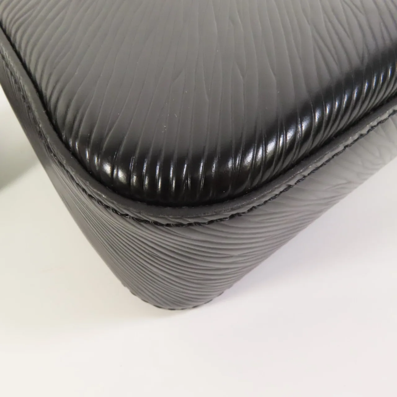 LOUIS VUITTON Marellini M21703 2-Way Bag Calfskin 黑色 / Black/White Calfskin Rank A - Thumbnail 16