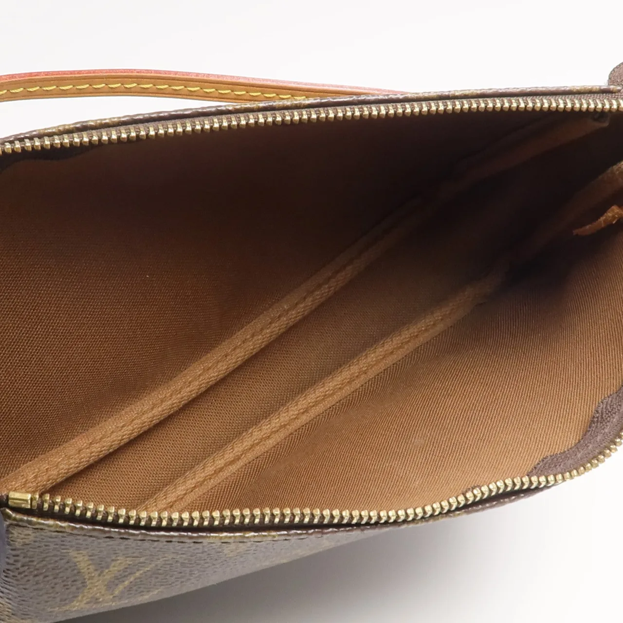 LOUIS VUITTON Pochette Accessoires M51980 化妝箱包 塗層帆布 棕色 塗層帆布 中古品B - 縮圖 9