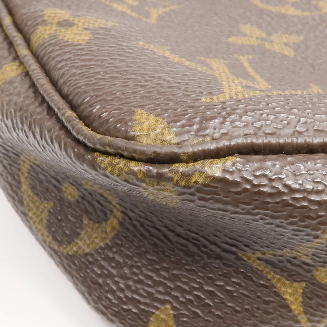 LOUIS VUITTON Pochette Accessoires M51980 化妝箱包 塗層帆布 棕色 塗層帆布 中古品B - 縮圖 15
