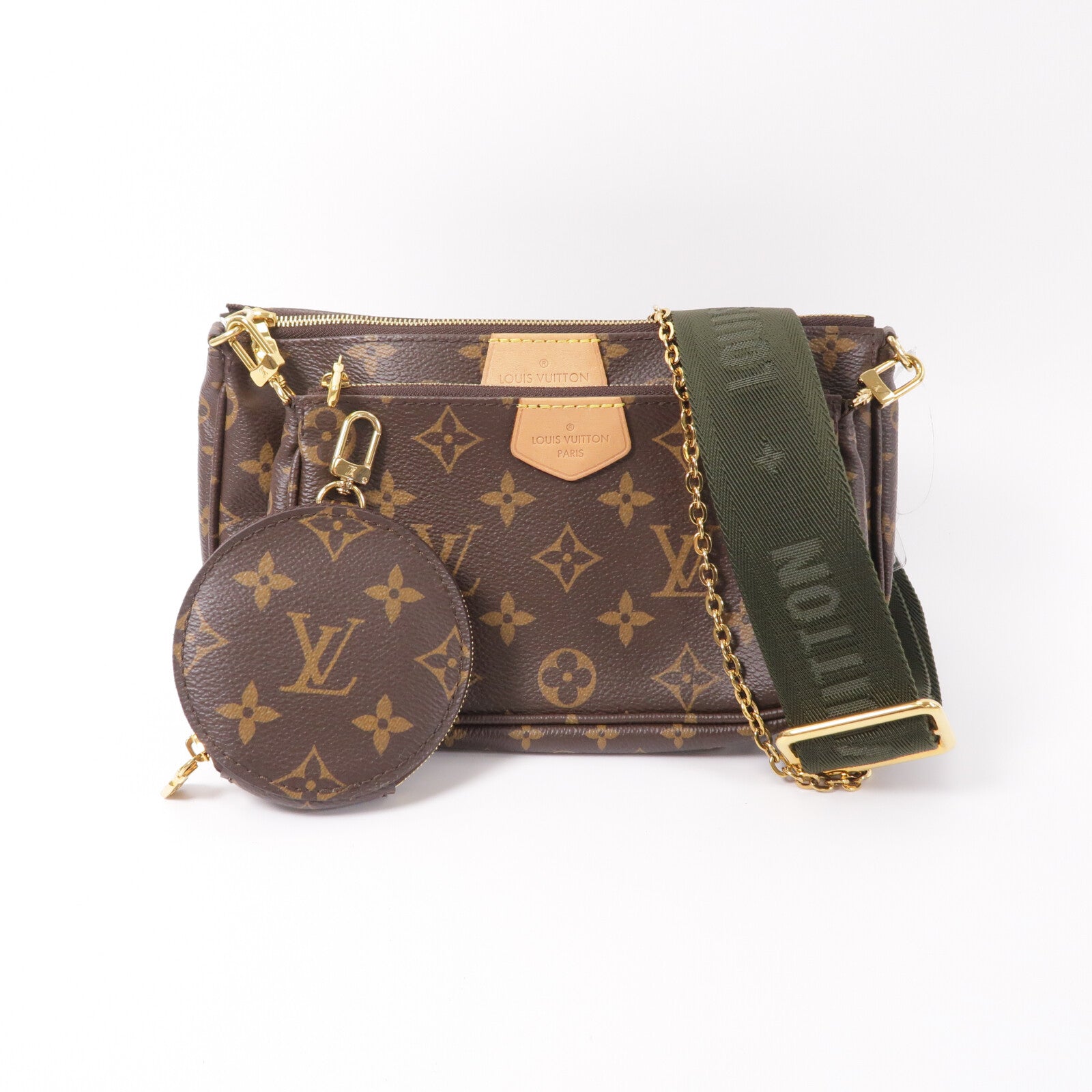 LOUIS VUITTON Multi Pochette M44813 2-Way Bag Coated Canvas