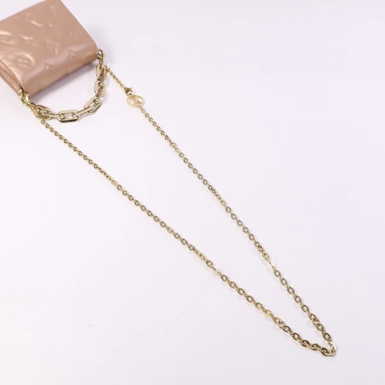 LOUIS VUITTON Coussin M21765 兩用包 羊皮 粉色 / Pink 羊皮 中古品B - 縮圖 7