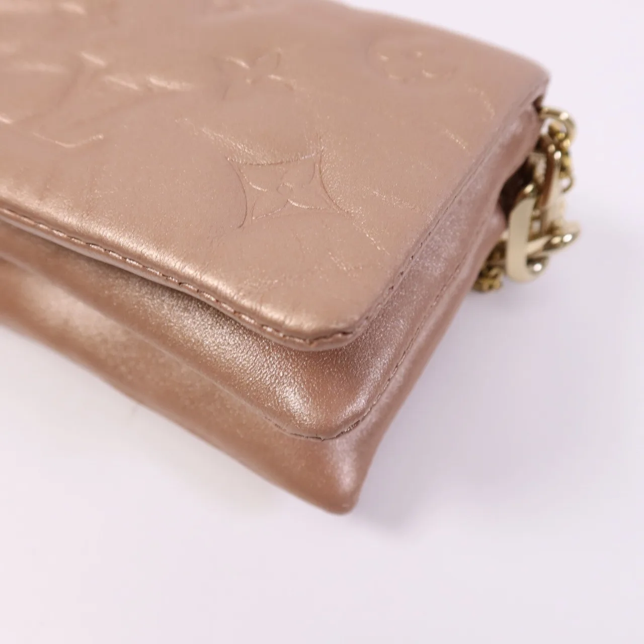 LOUIS VUITTON Coussin M21765 兩用包 羊皮 粉色 / Pink 羊皮 中古品B - 縮圖 9