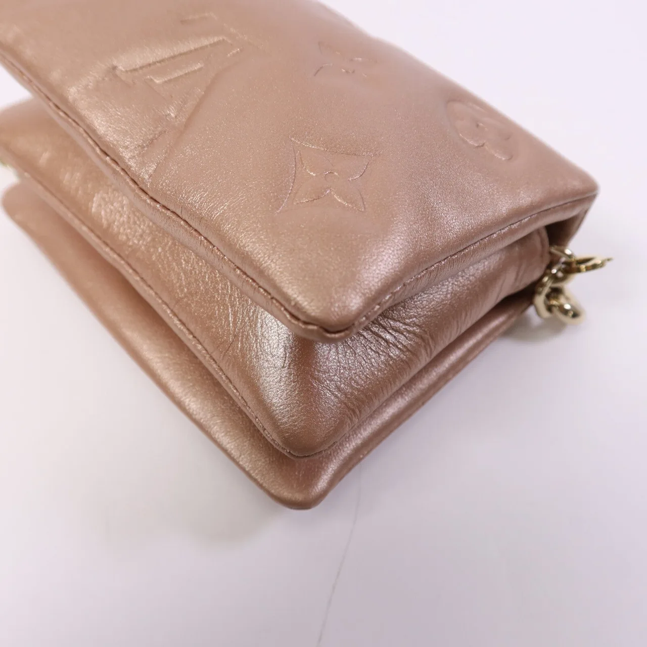 LOUIS VUITTON Coussin M21765 兩用包 羊皮 粉色 / Pink 羊皮 中古品B - 縮圖 12