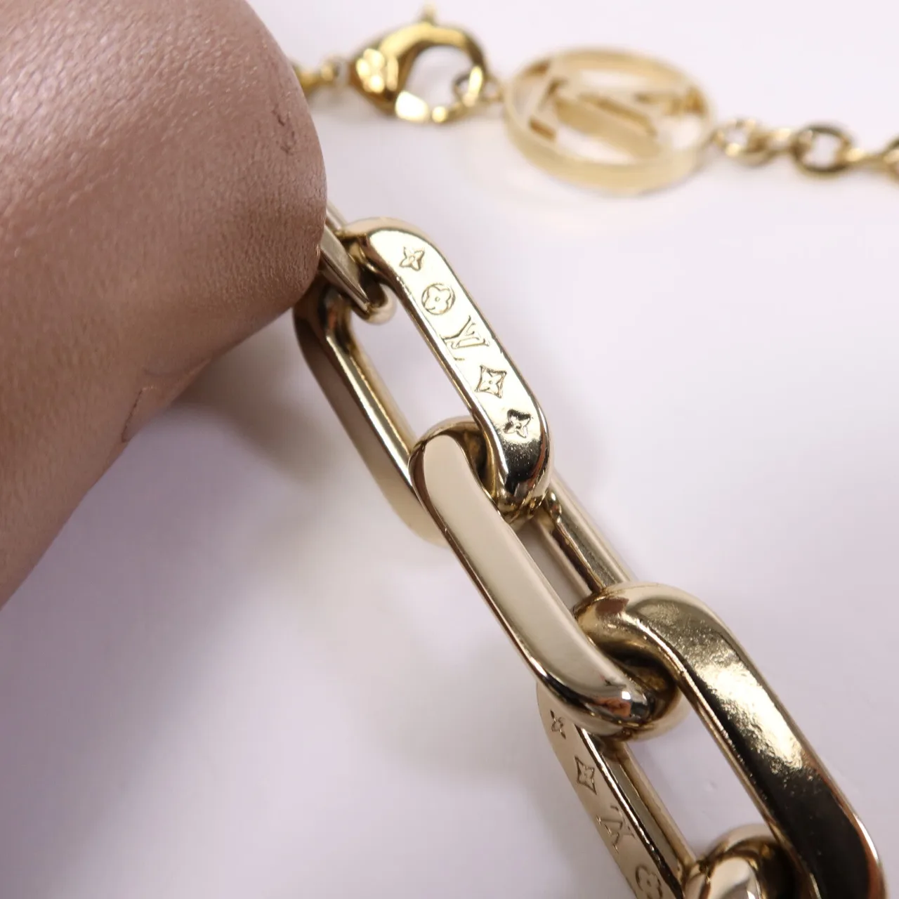 LOUIS VUITTON Coussin M21765 兩用包 羊皮 粉色 / Pink 羊皮 中古品B - 縮圖 13