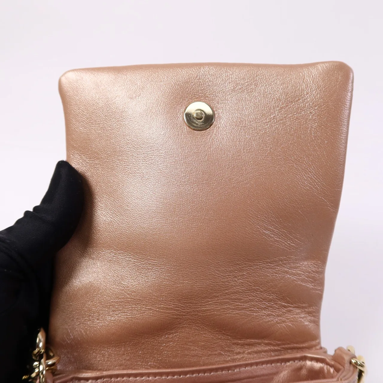 LOUIS VUITTON Coussin M21765 兩用包 羊皮 粉色 / Pink 羊皮 中古品B - 縮圖 14